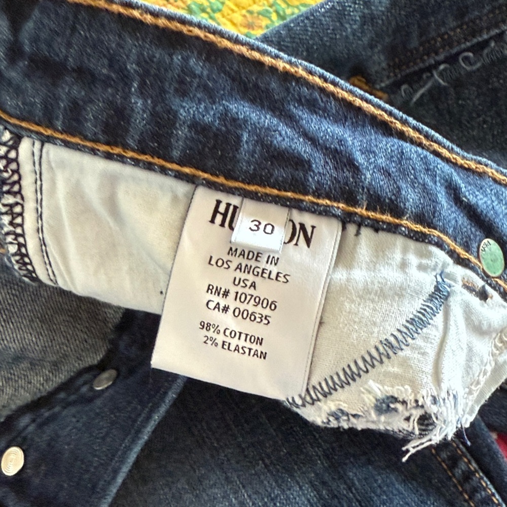 Hudson made in USA size 30. Amazing vintage. Used excellent condition - Picture 9 of 16